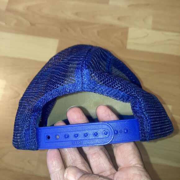 Vintage Pabst Blue Ribbon Beer Snapback Mesh Trucker Hat Men Otto Collection - Picture 4 of 5